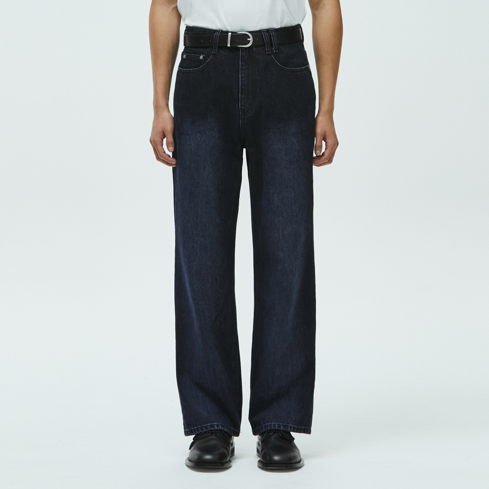 Essential Wide Straight Jeans DCPT013BlueBlack