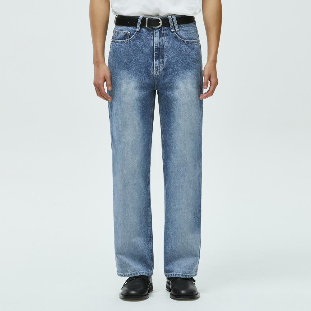 Essential Wide Straight Jeans DCPT013Blue
